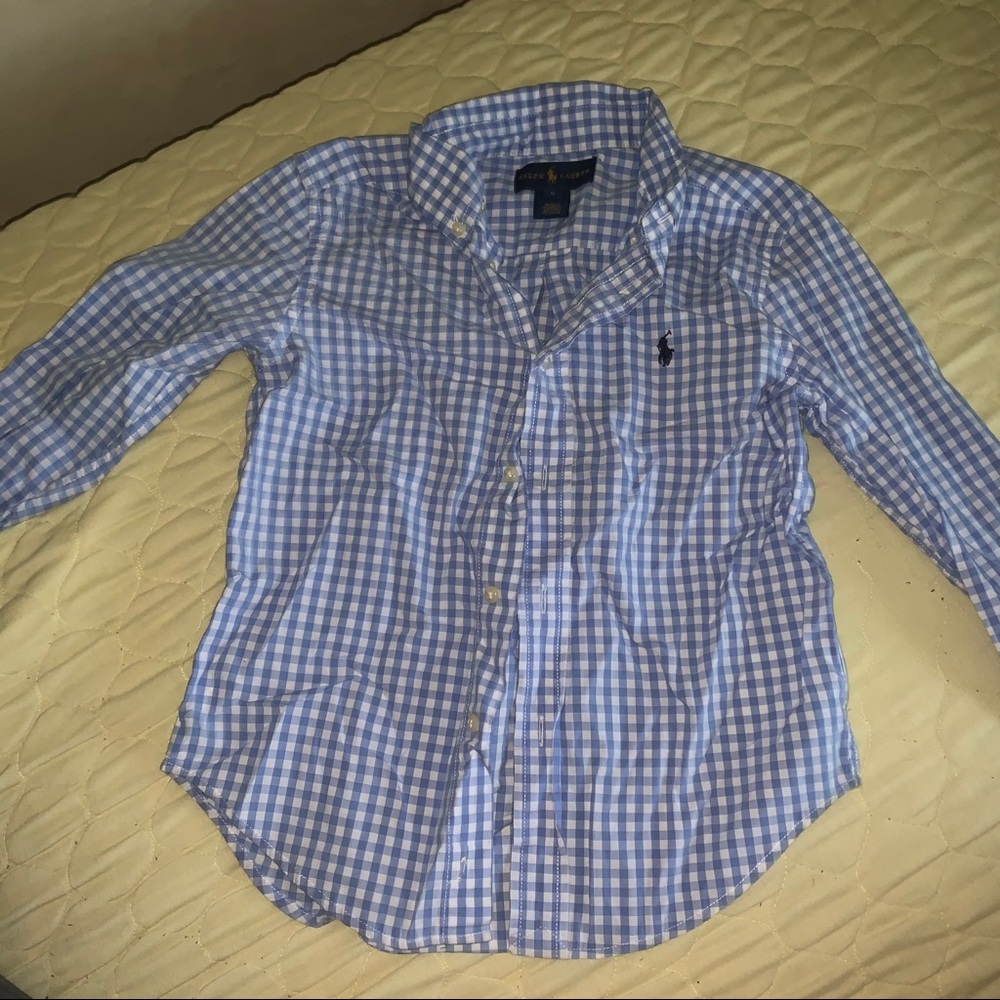 Boys Long Sleeve Button Down